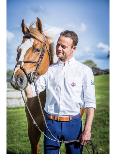 CHEMISE DE CONCOURS EQUITATION HOMME QUICKLY