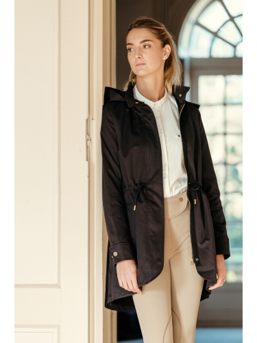 parka évasée femme