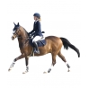 Cavalcade navy saddle pad for ponies - A TISS B
