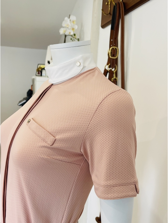 Cadence old pink - POLO SHIRT FOR COMPETITION